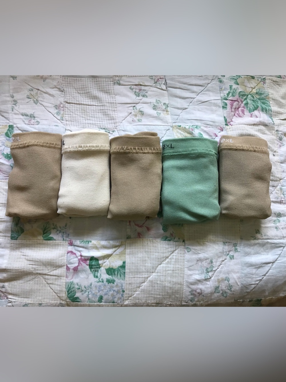 Set of Five (5) WIDE CALF 2X Compression Socks